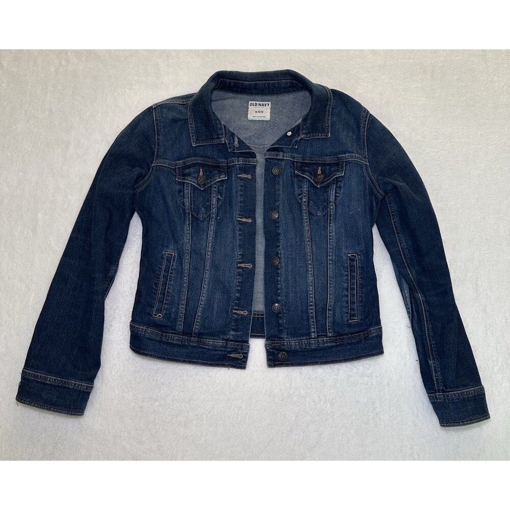 Old Navy Girls Jean Jacket Medium (8022) L 20" C 20" S 24"